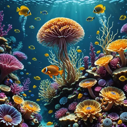 Актинии: удивительный мир морских анемонов и их симбиотических связей
